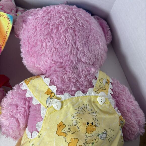 Build A Bear Pink 16" Plush Lot of 2 Bunny Rabbit Daisy & Disney Princess Bear C - Picture 13 of 16